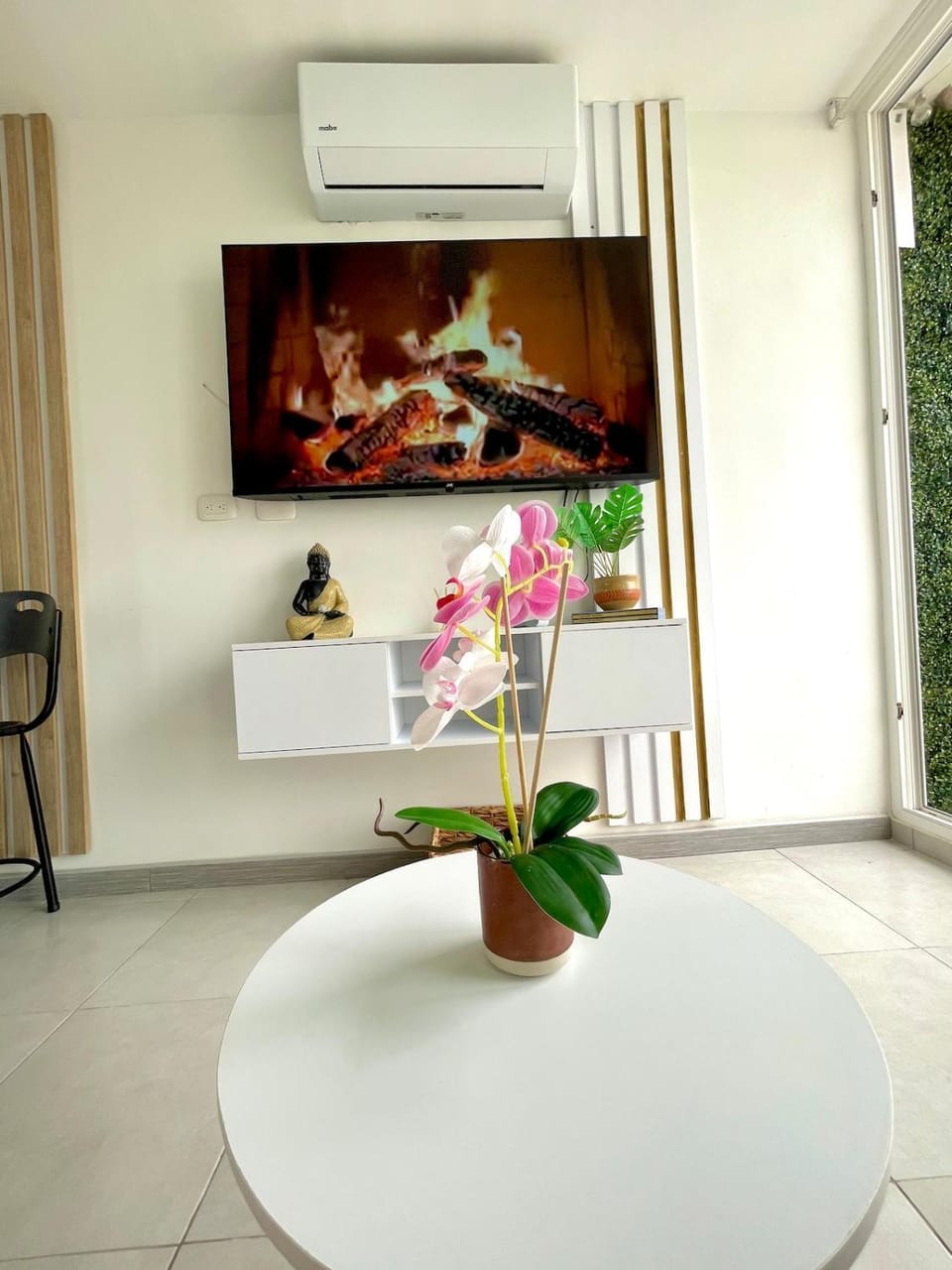 Communal lounge/ TV room, TV and multimedia, Living room, air conditioner