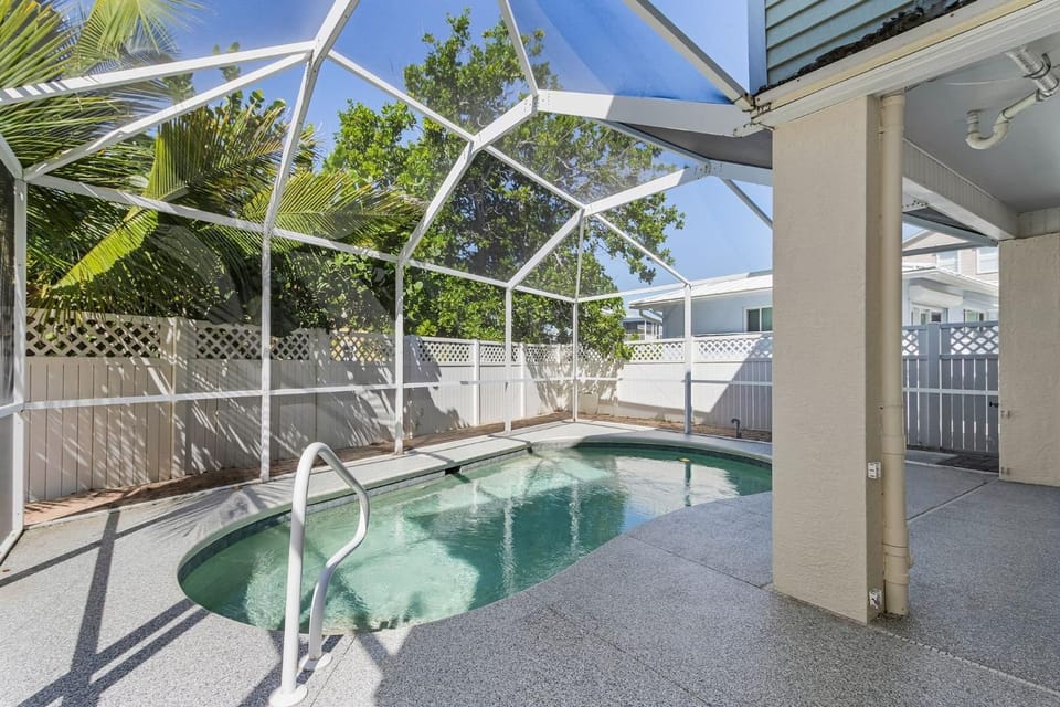 241 Miramar Waves- 3BR with Heated Pool home House in Estero Island