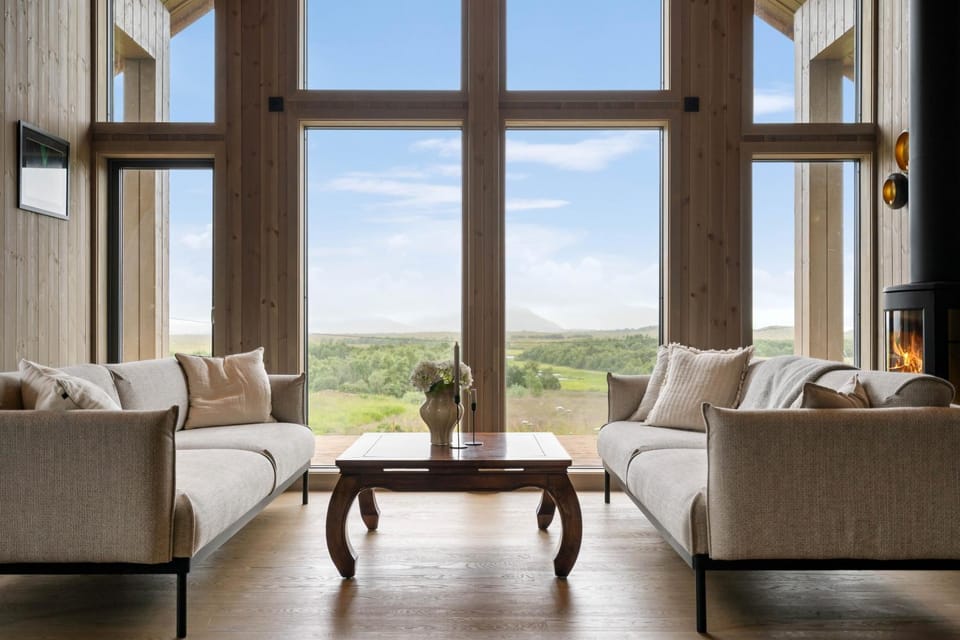 Natural landscape, Living room, Seating area