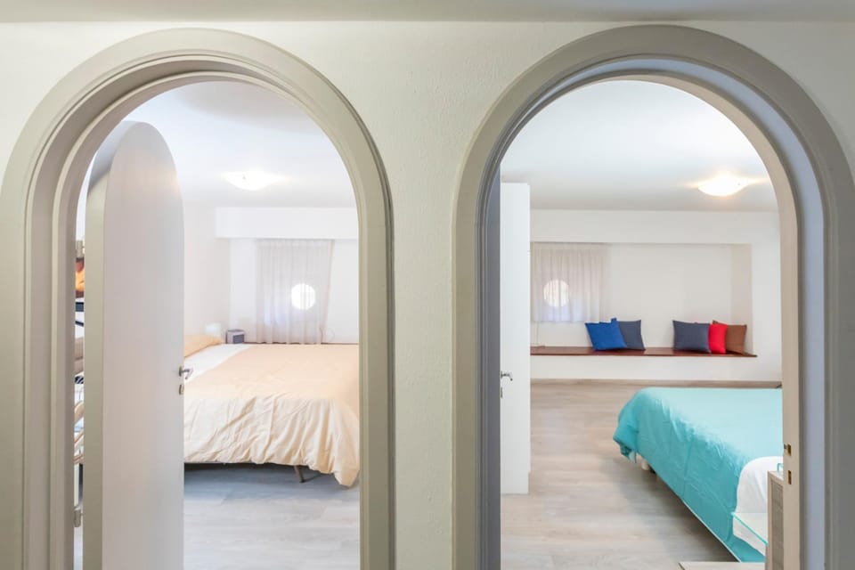 Property building, Living room, Bedroom