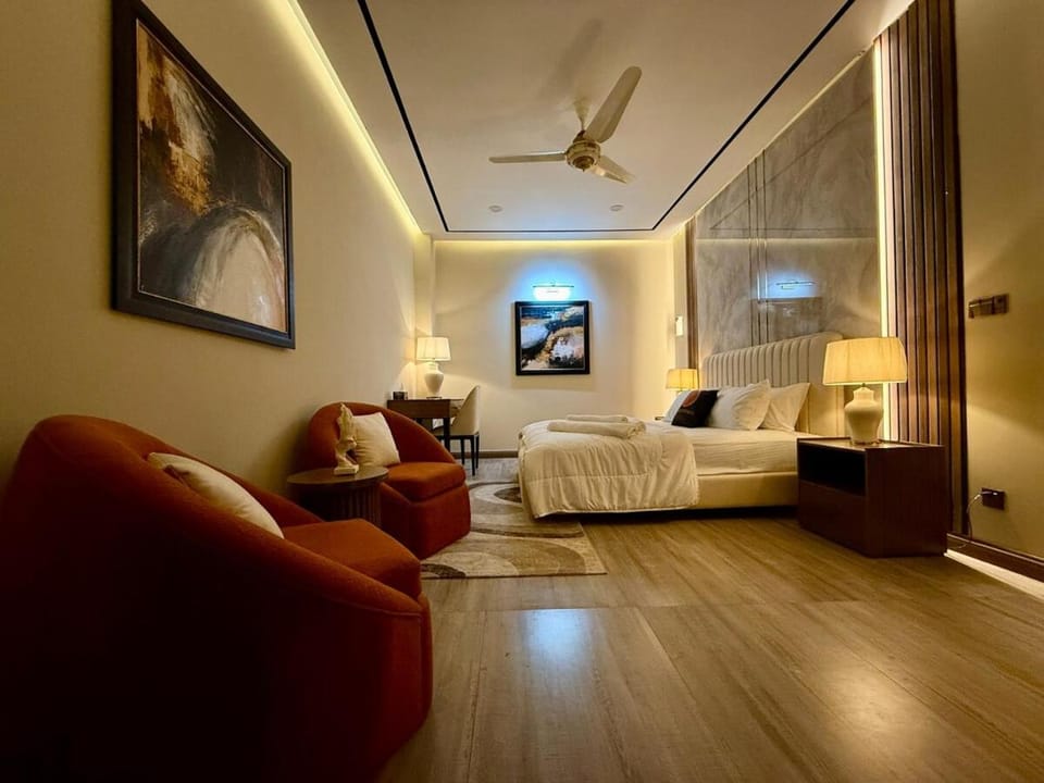 Bed, Bedroom, air conditioner