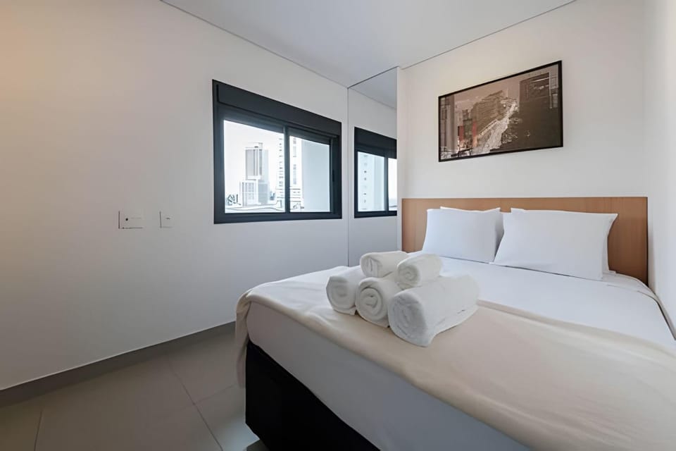 Apart Confotável 3 min Metro Butanta próx USP Apartment in Sao Paulo City