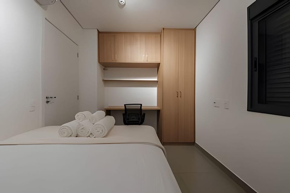 Apart Confotável 3 min Metro Butanta próx USP Apartment in Sao Paulo City