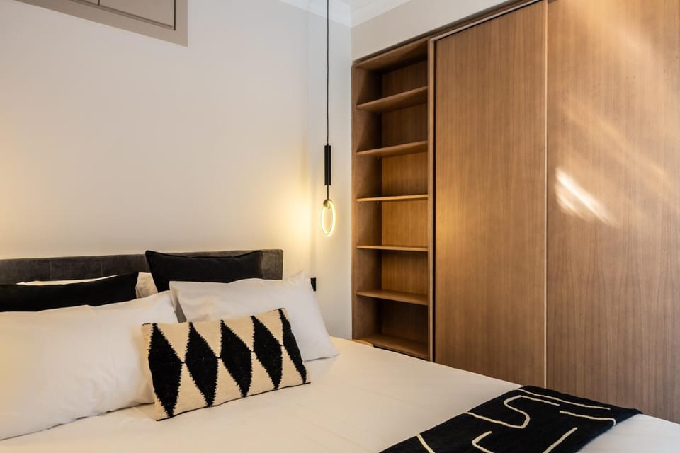 Bed, Bedroom, wardrobe
