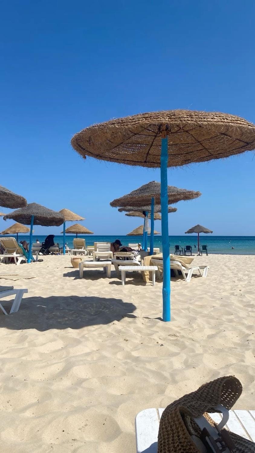 Appartement Luxe S2-900m-plage-Fibre-Smart TV-Parking privé Apartment in Nabeul‎, Tunisia