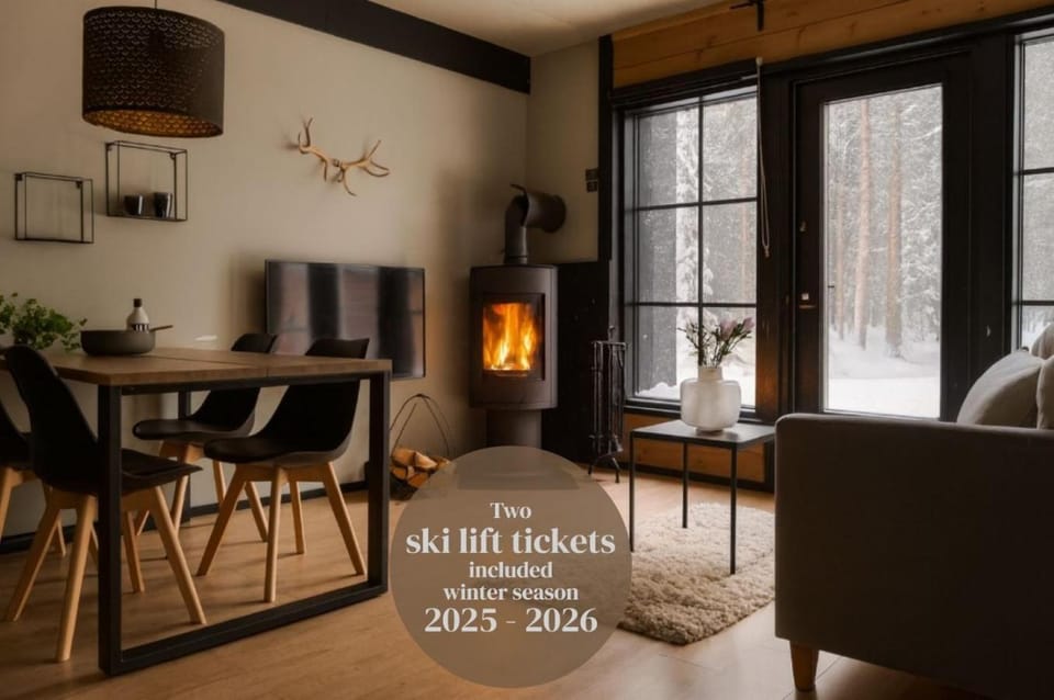 Skiing, TV and multimedia, Living room, Dining area, fireplace, heating, internet