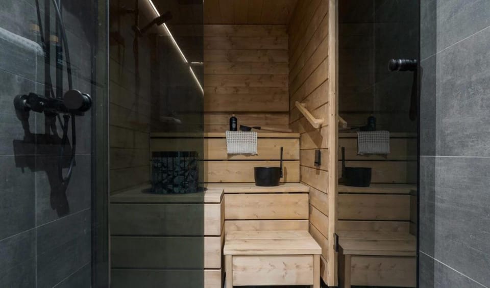 Shower, Sauna, Bathroom