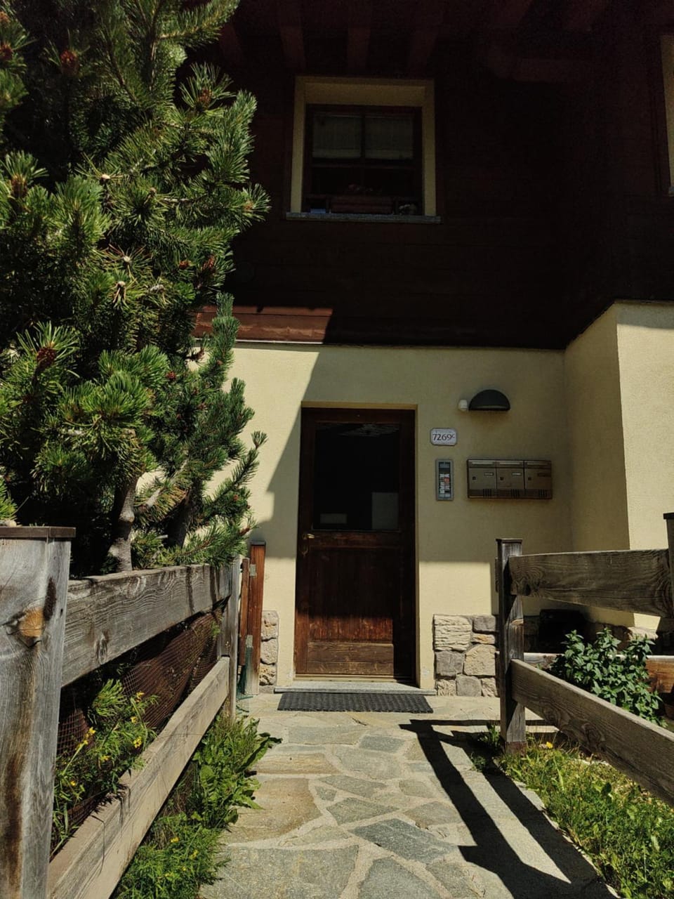 Property building, Patio
