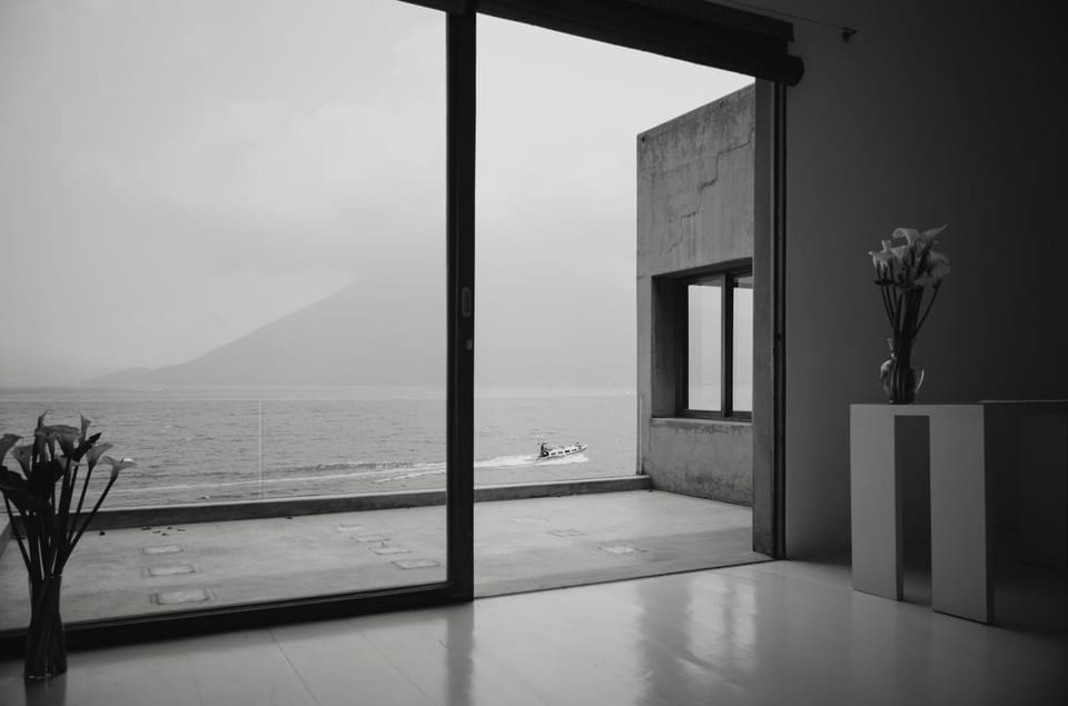 Natural landscape, Bedroom, Lake view, Mountain view