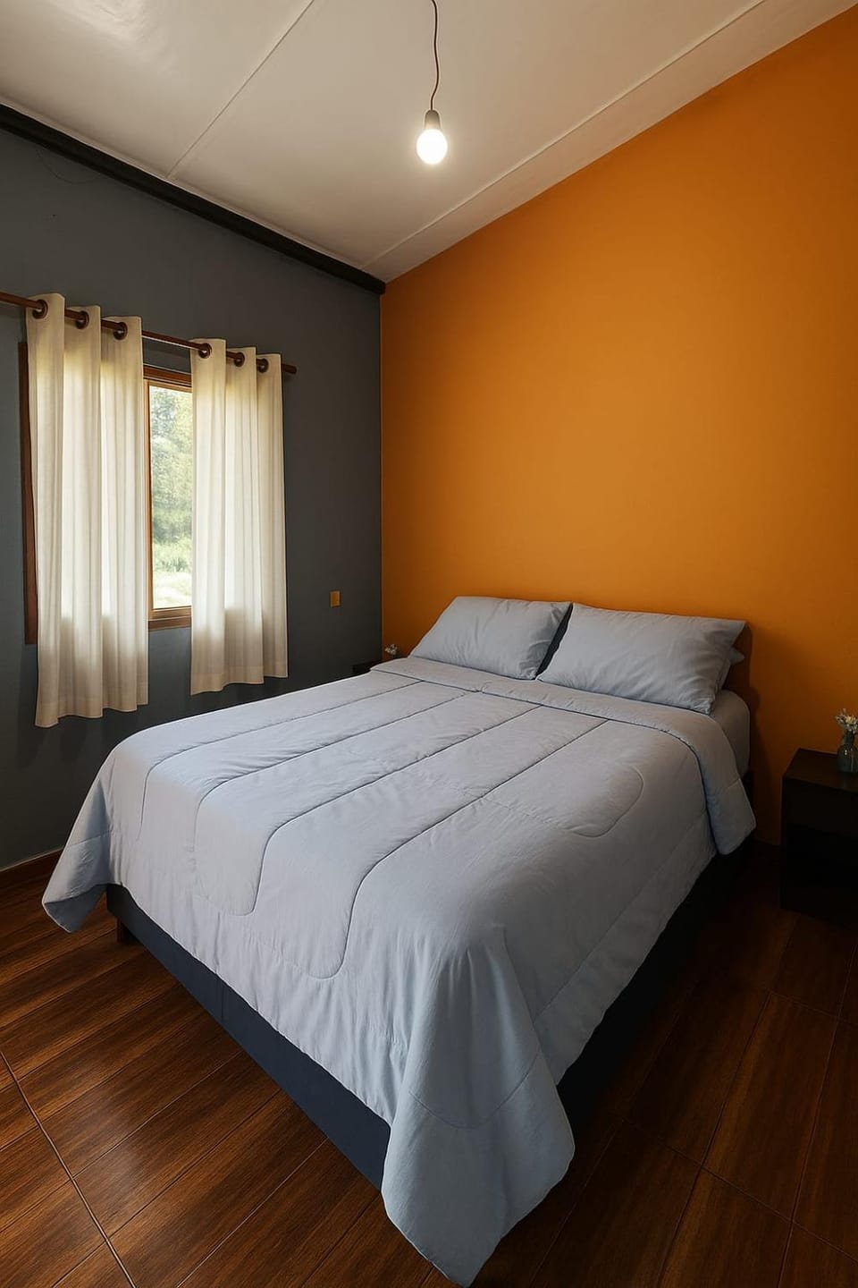 Photo of the whole room, Bedroom