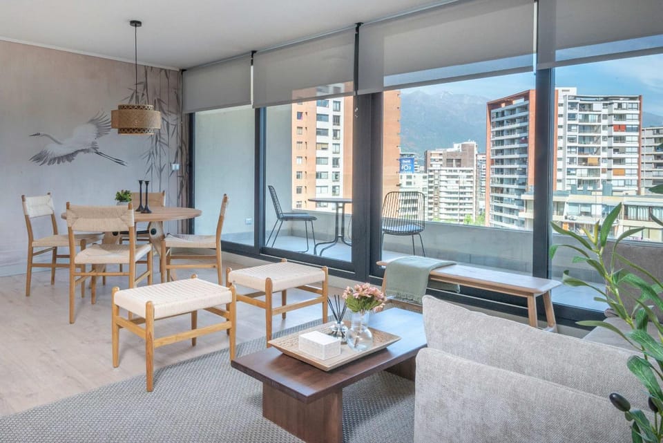 HOM ELITE I 97m2 Suite TOP1 I Parking I Las Condes PWF Apartment in Las Condes