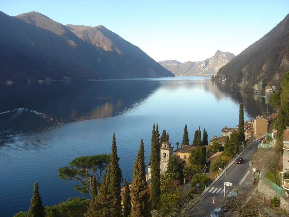 Natural landscape, Lake view