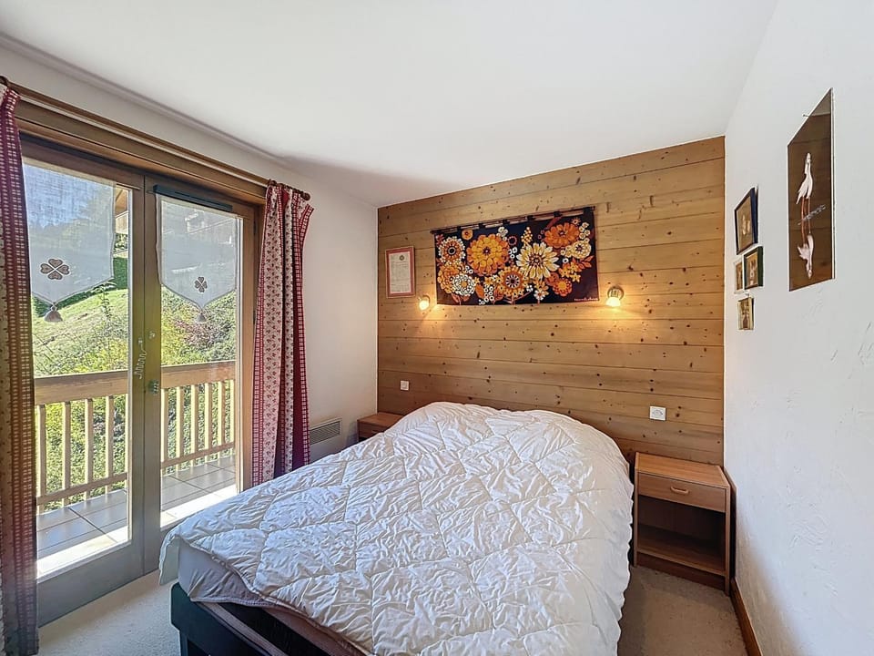 Appartement 2 chambres, vue Mont Blanc, parking inclus - FR-1-560-168 Apartment in Combloux