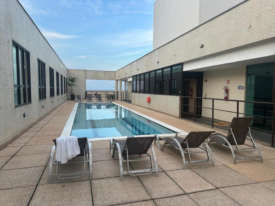 Pool view, Swimming pool, sunbed
