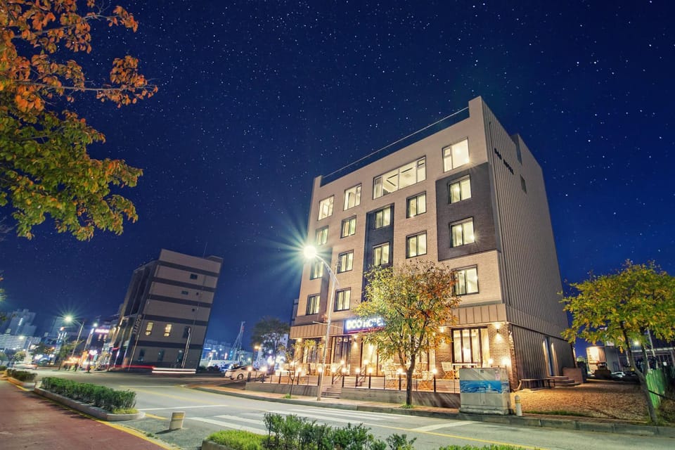Property building, Night, Neighbourhood