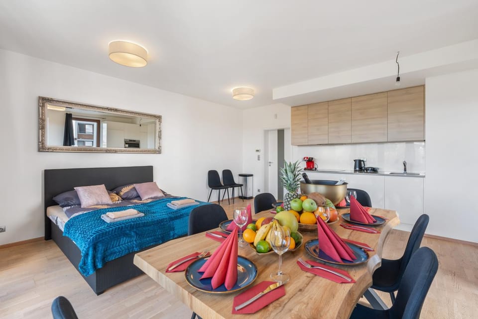 Terrace Royale Apartment in Prague