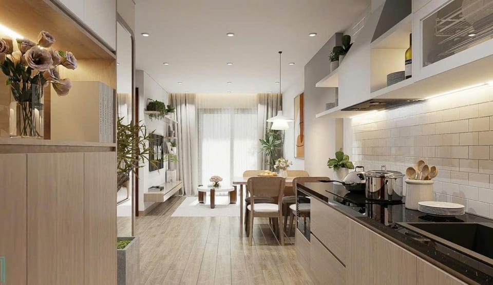 Communal kitchen, stove, stove