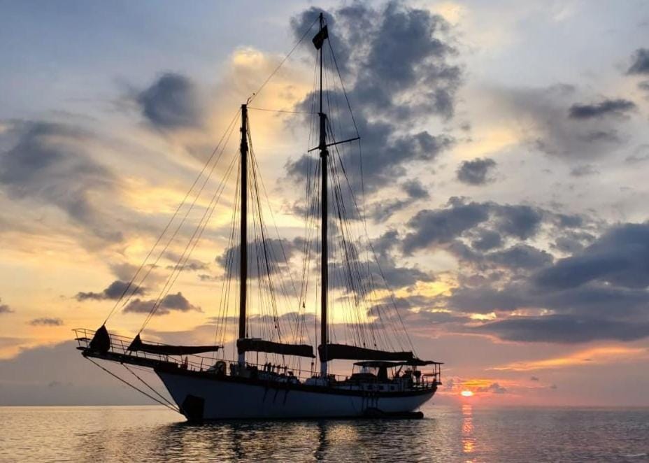 Sjostrom Docked boat in Mai Khao