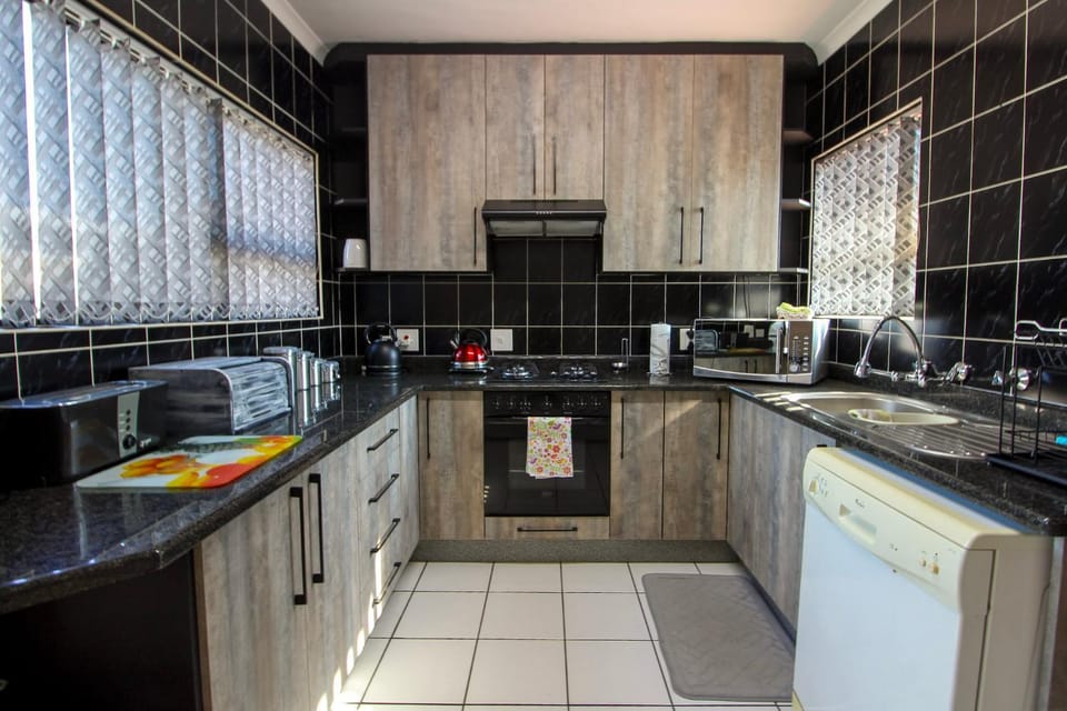 dishwasher, oven, stove, toaster