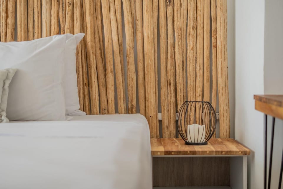 CB1035 | Increíble Suite Boho Natual Cama King Apartment in Cartagena