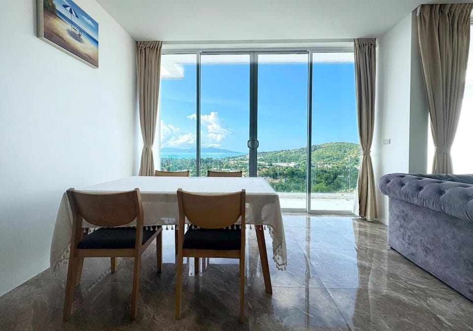 Bobut beach, Koh Samui, Thailand, sea view, four-bedroom, four-bathroom villa C Villa in Ko Samui