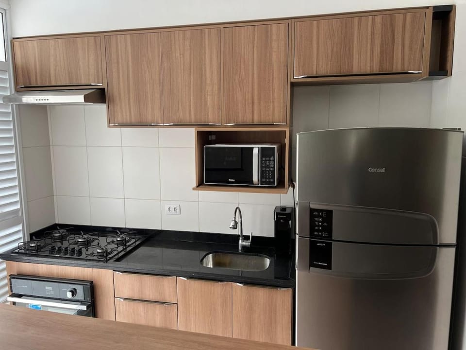 Apê completo 2 quartos, telão, Wi-Fi e academia Apartment in Sao Paulo City