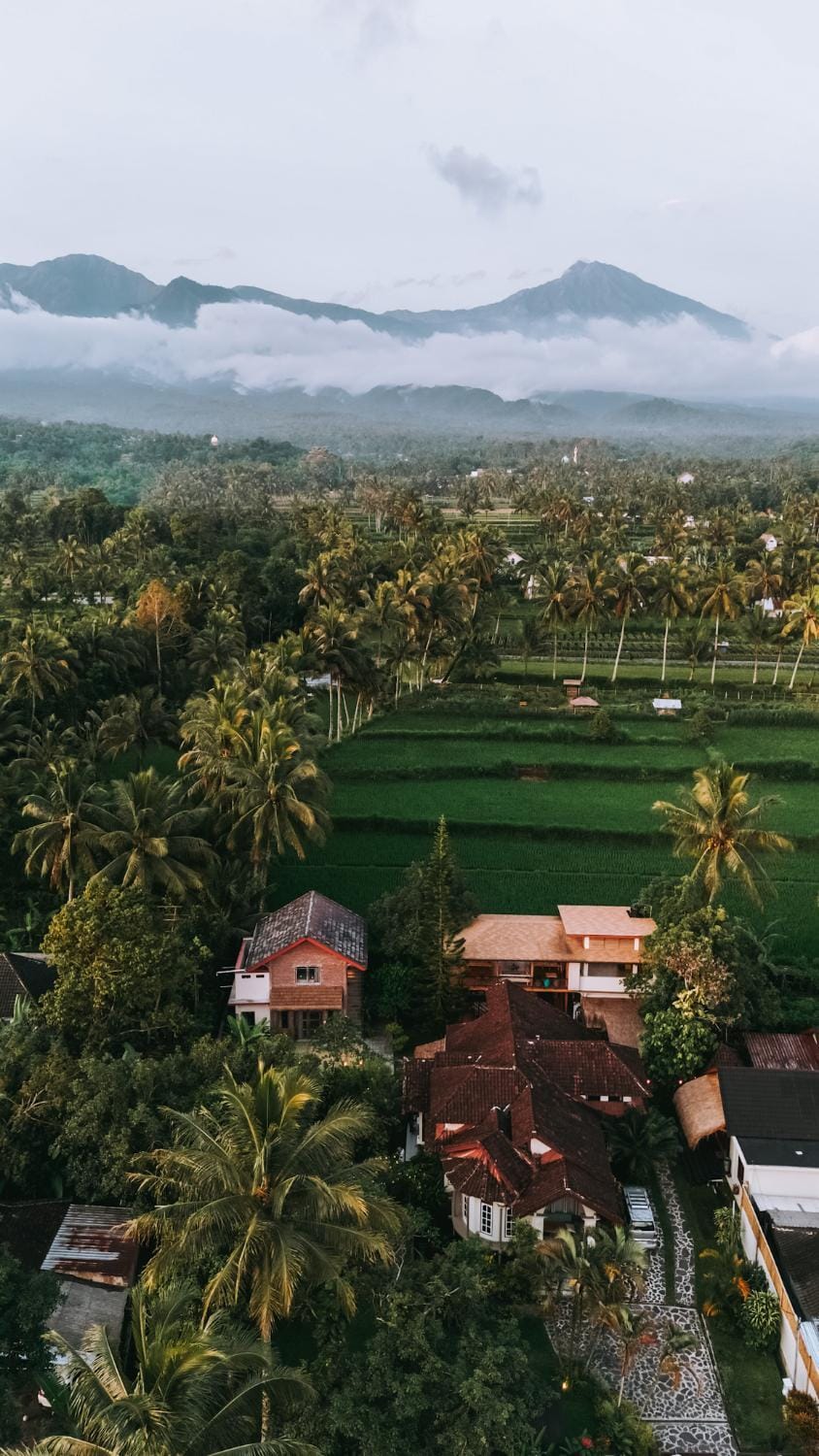 Bird's eye view, Mountain view, Location