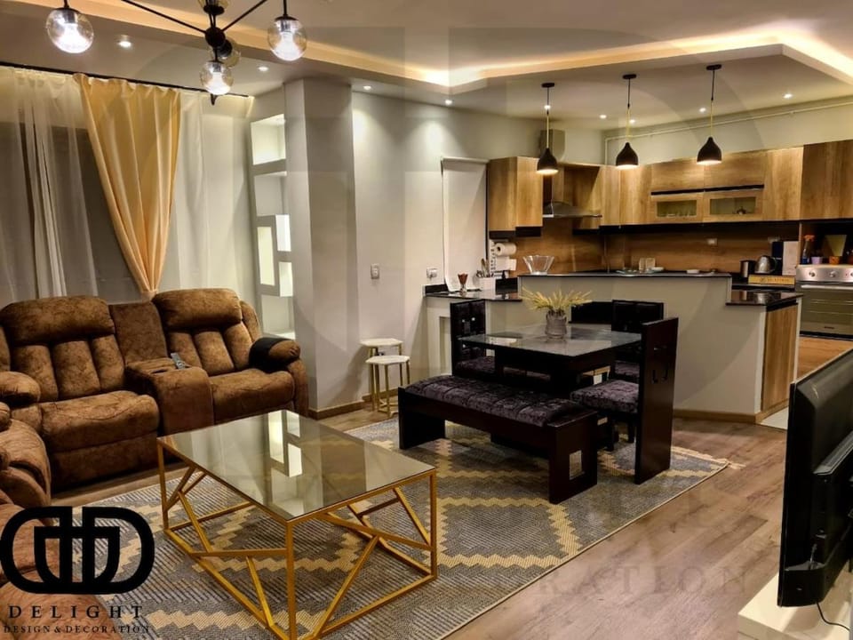 Delight Sunroof apartment beside Airport & Rehab Apartment in New Cairo City