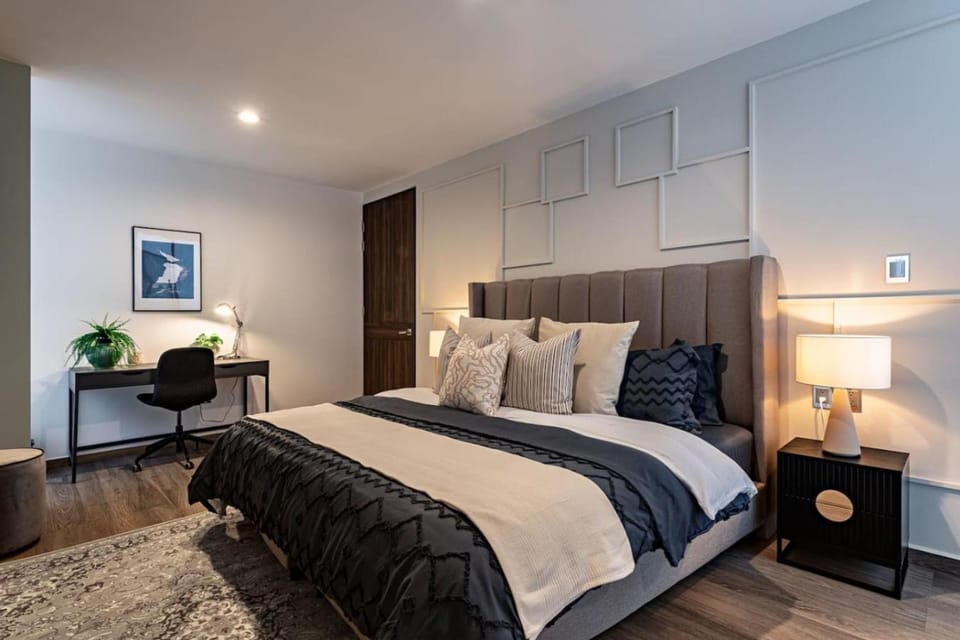 Bed, Bedroom
