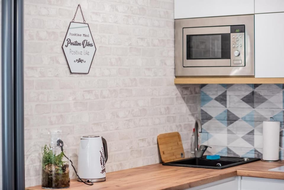 Kitchen or kitchenette, minibar, stove, toaster