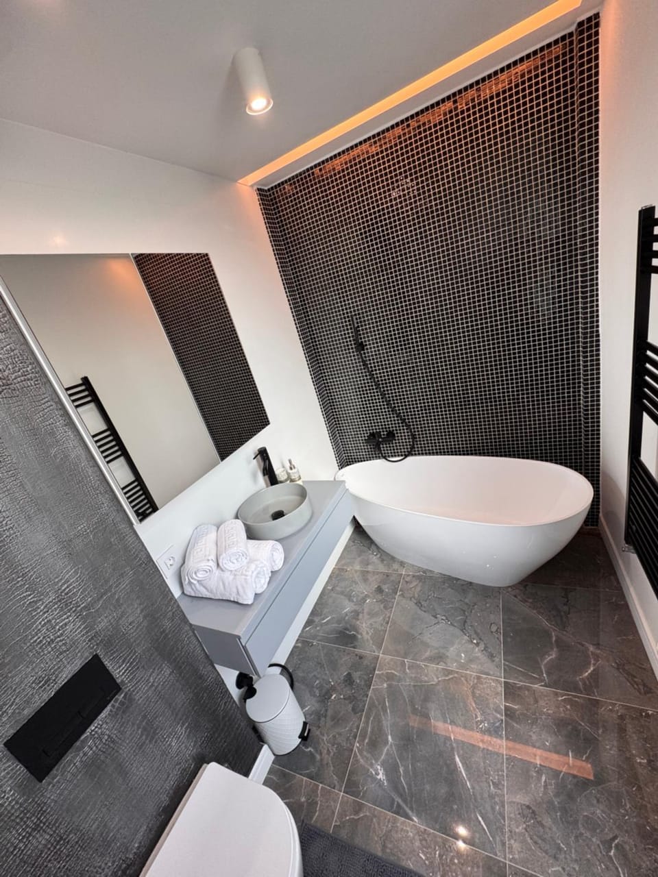 Toilet, Bathroom, Bath, towels