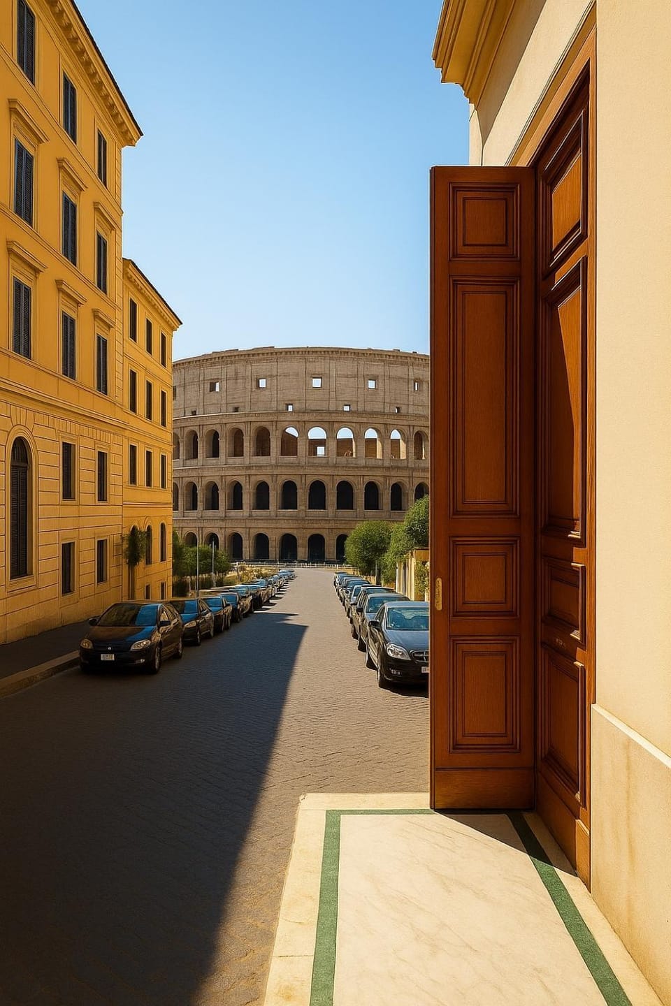 REALE COLOSSEO TREVI HOME - private garden House in Rome
