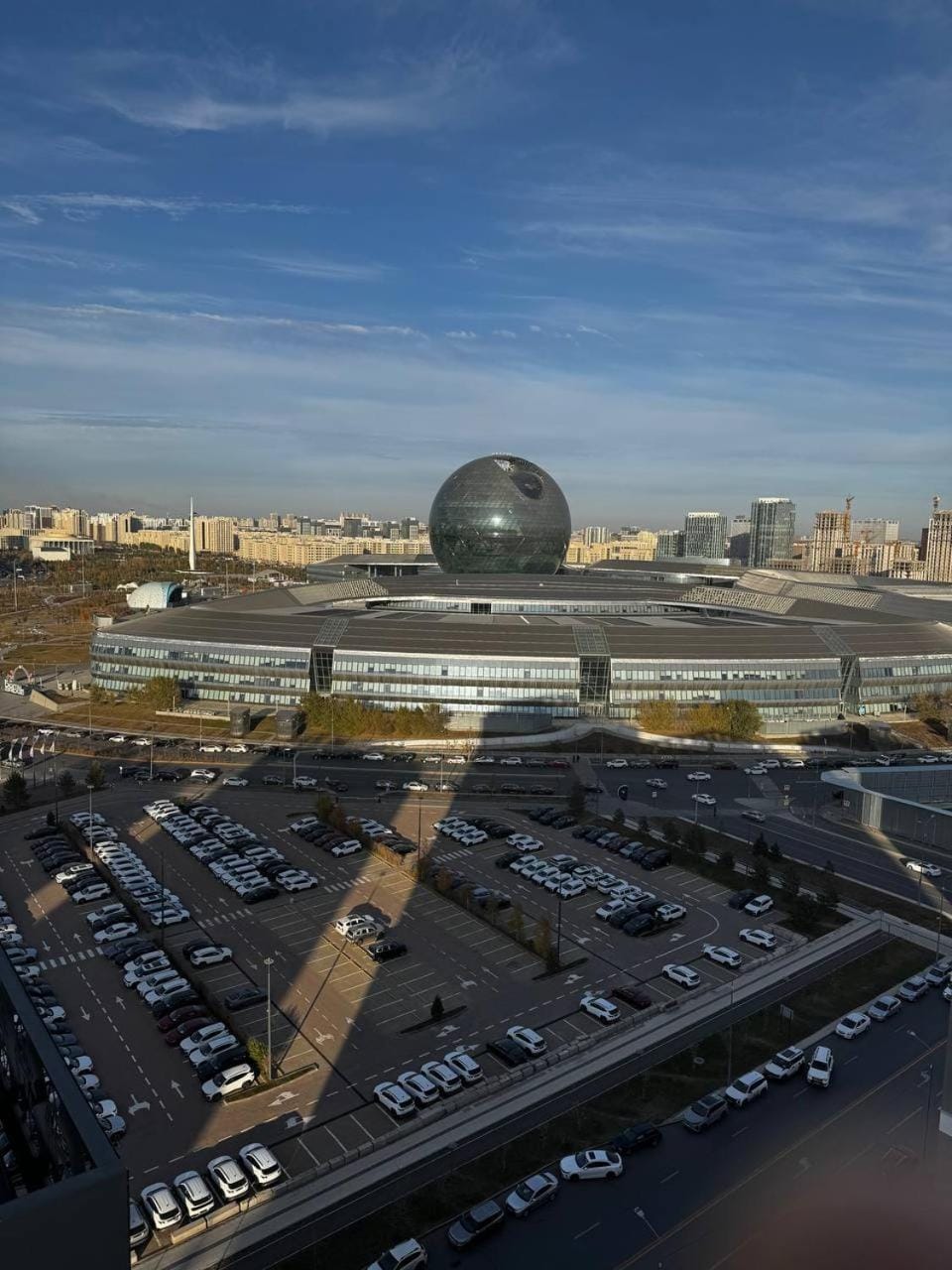 Day, Bird's eye view, City view, Parking