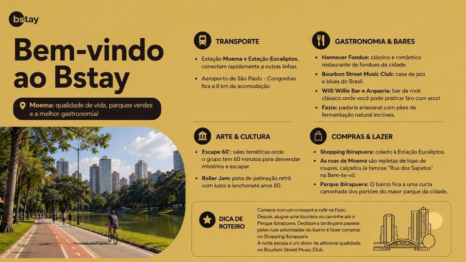On Maracatins Moema by Bstay Apartment in Sao Paulo City