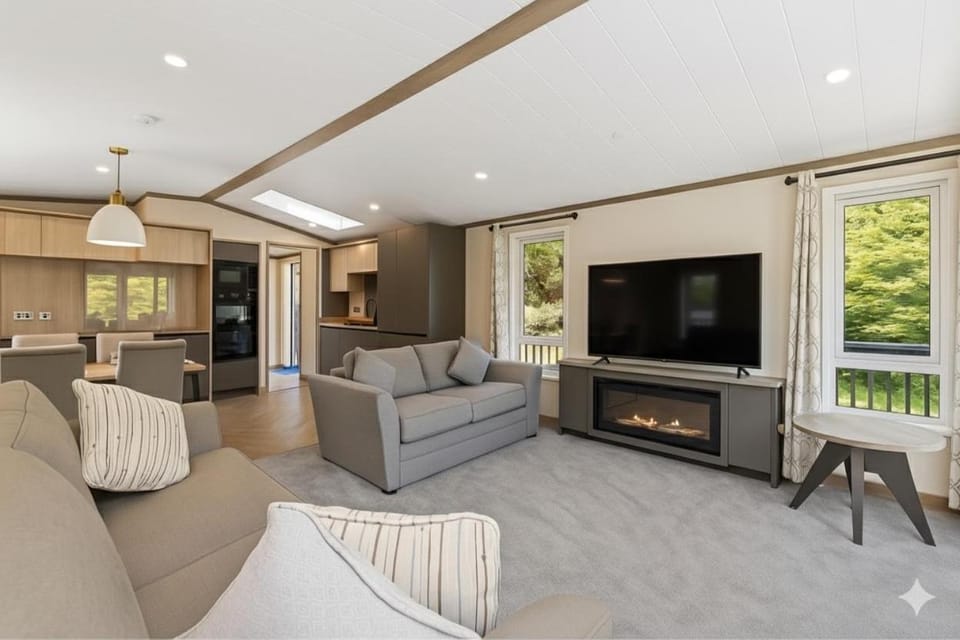 Luxury Lodge Chalet in Scotland