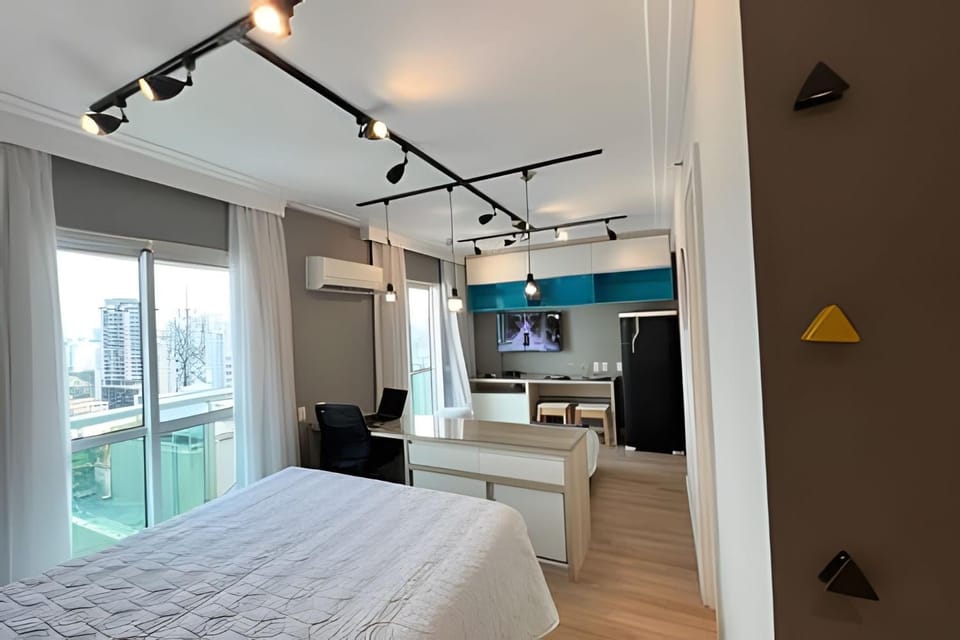 Bed, Living room, Photo of the whole room, Evening entertainment, Bedroom, Entertainment