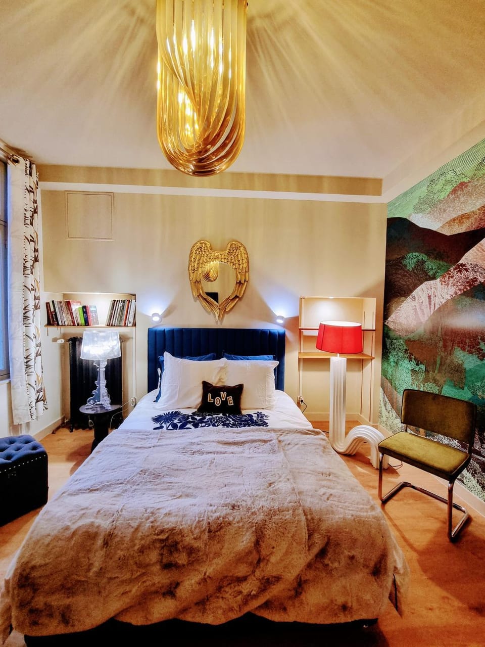 Bed, Bedroom