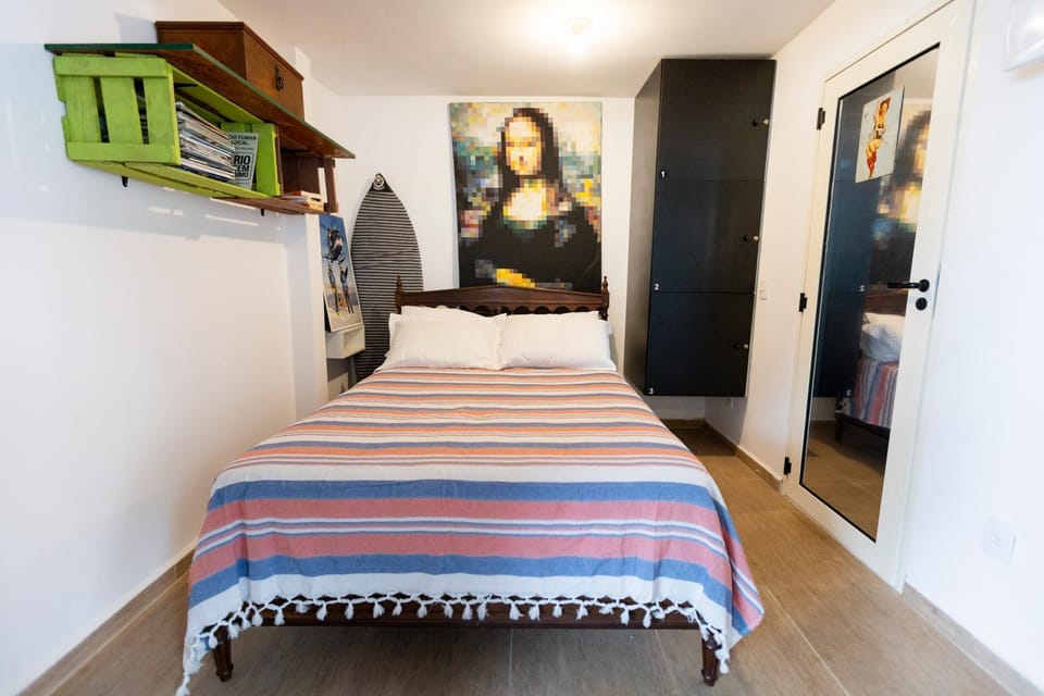 Bed, locker