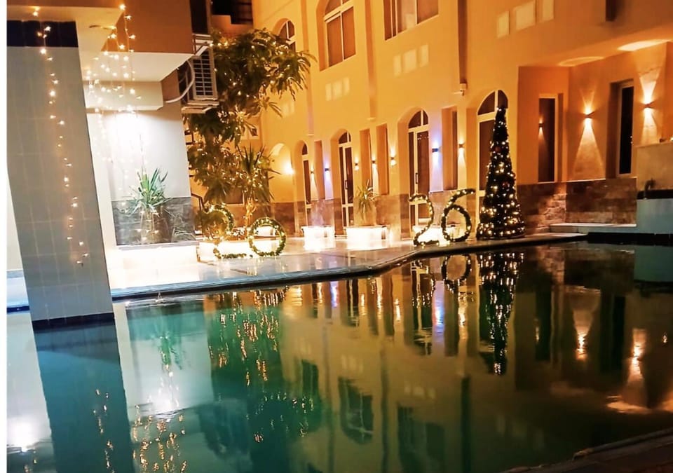 Property building, Swimming pool