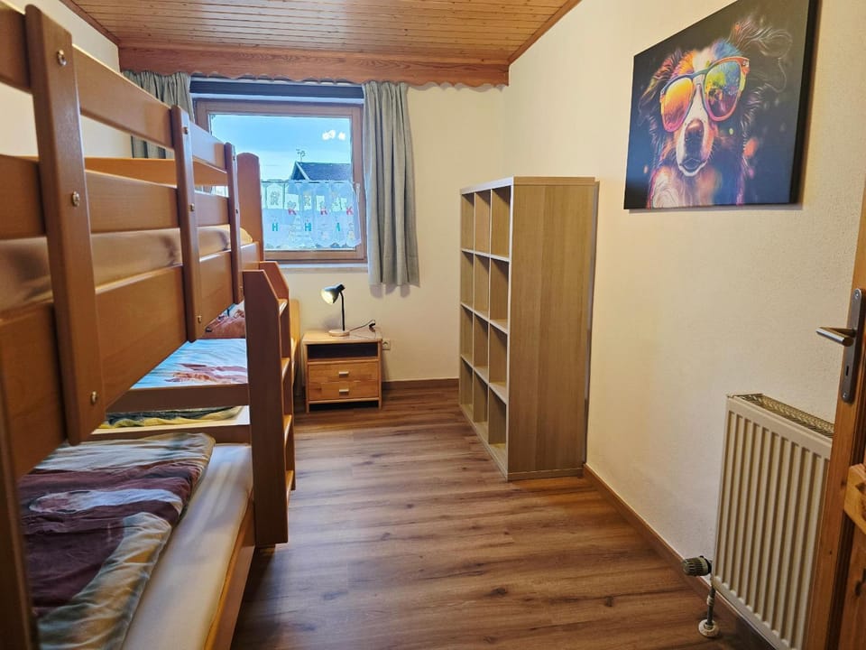 Photo of the whole room, Bedroom, bunk bed