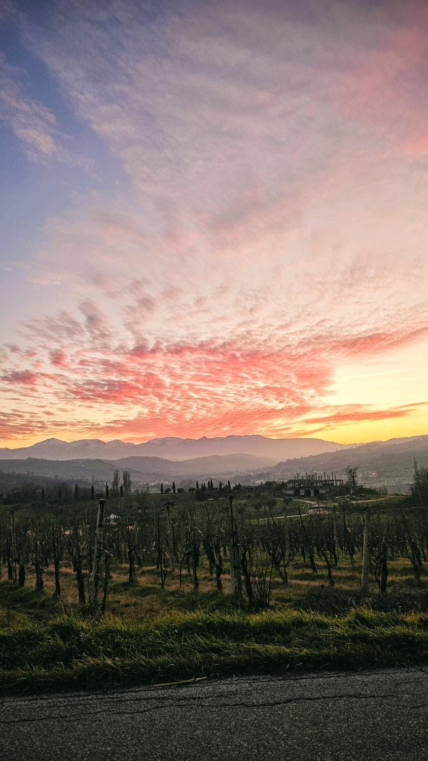 Natural landscape, Sunset