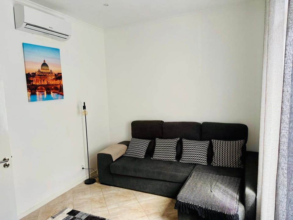 Living room, Seating area, air conditioner