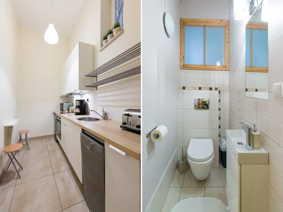Bathroom, Kitchen or kitchenette