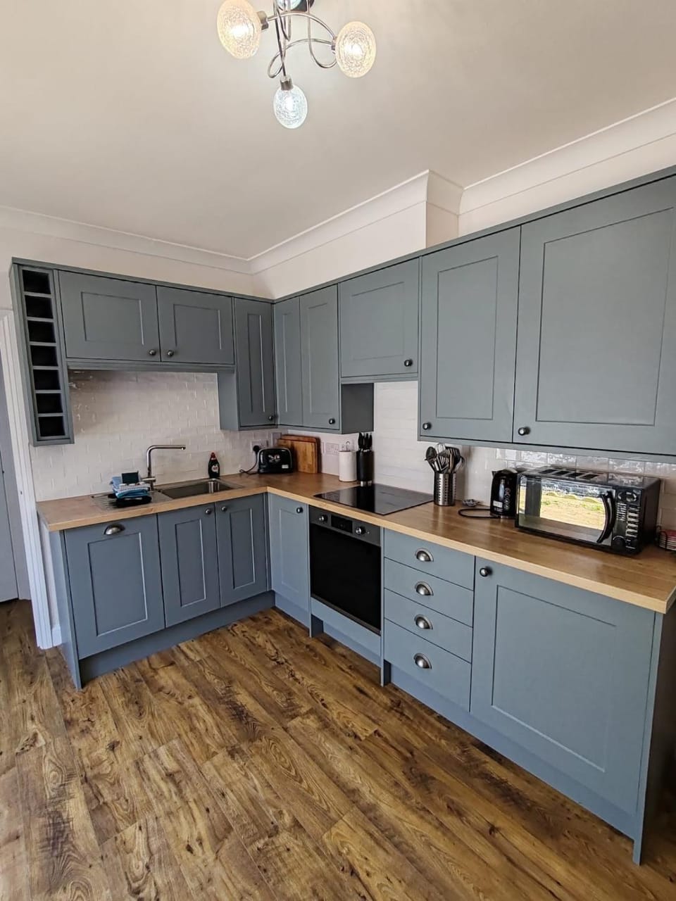 Kitchen or kitchenette, dishwasher, pet friendly, stove, toaster