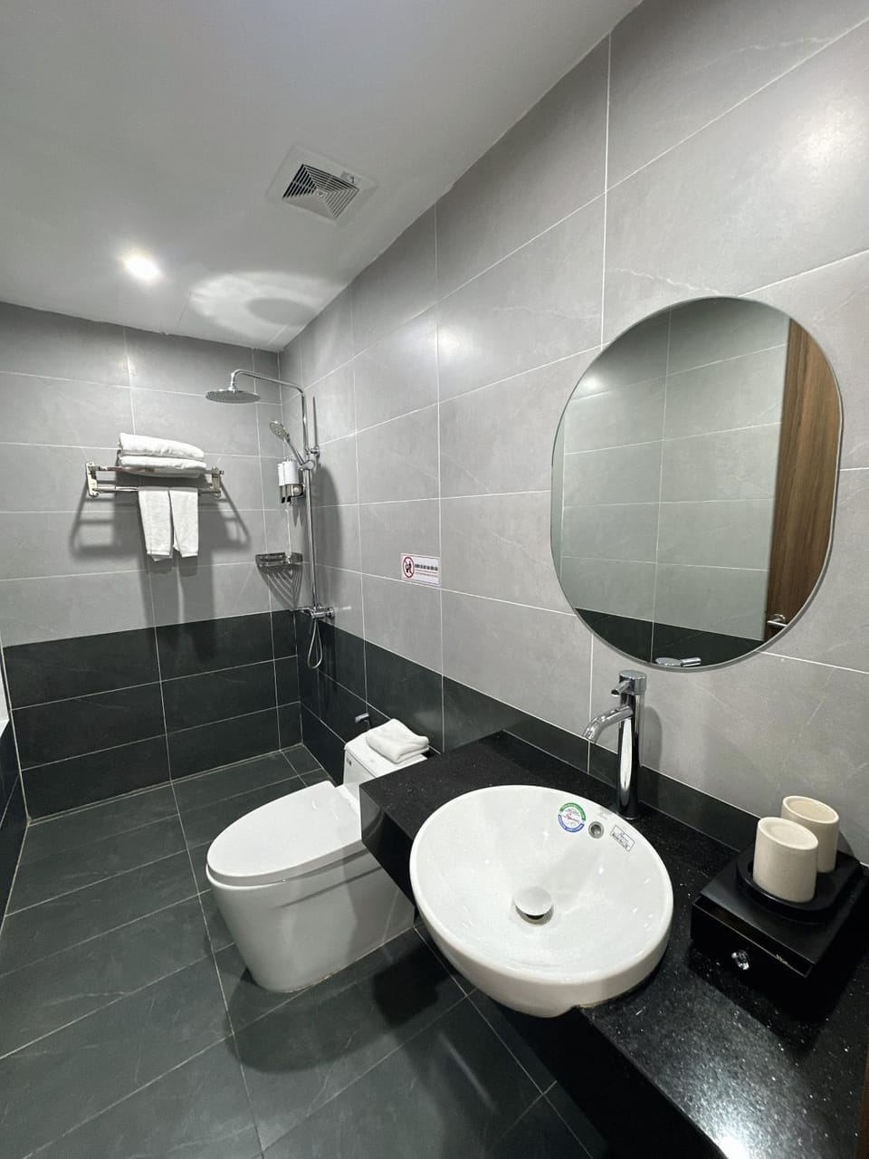 Shower, Toilet, Bathroom, bidet, towels