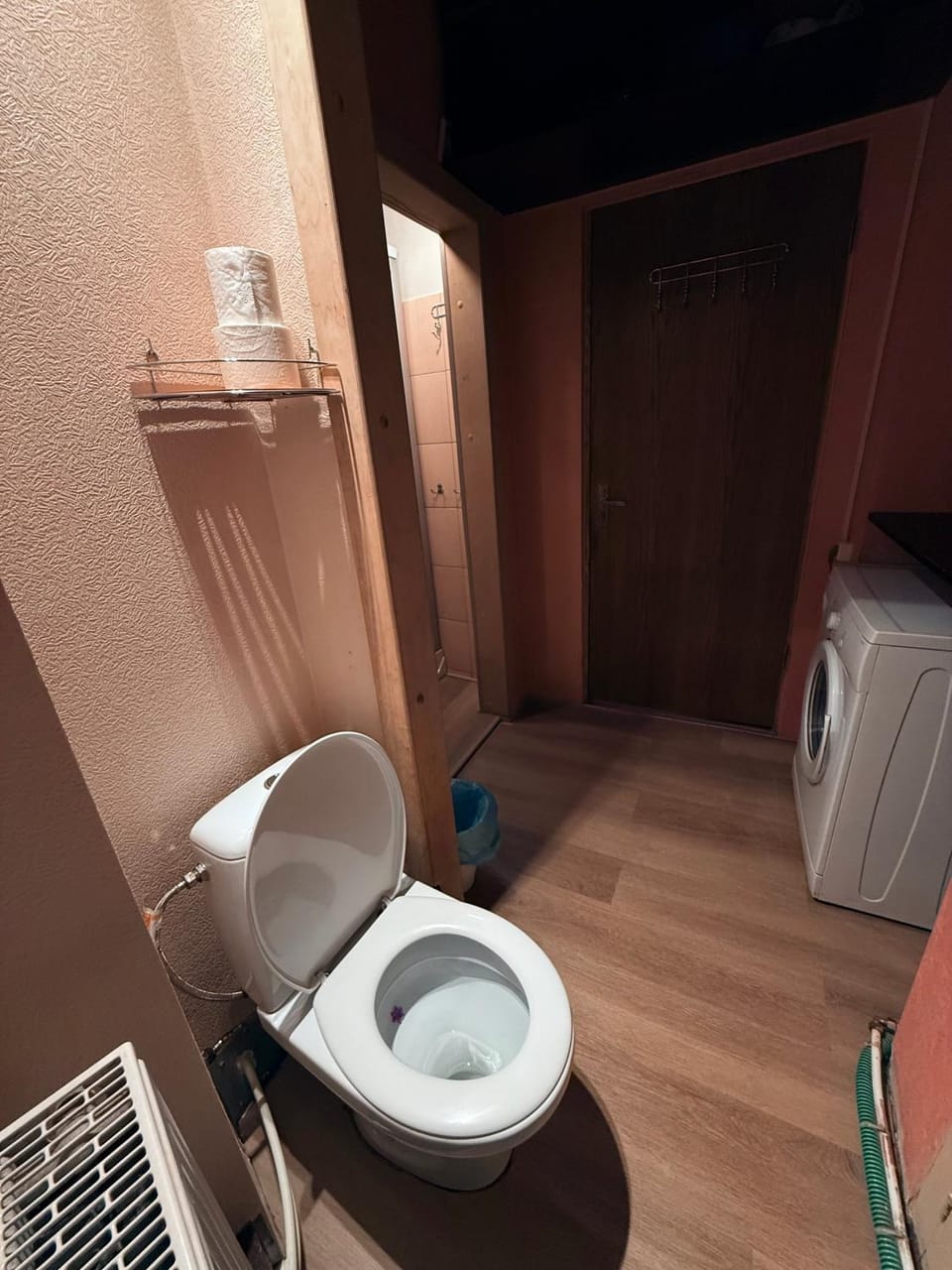 Toilet, Bathroom, washing machine