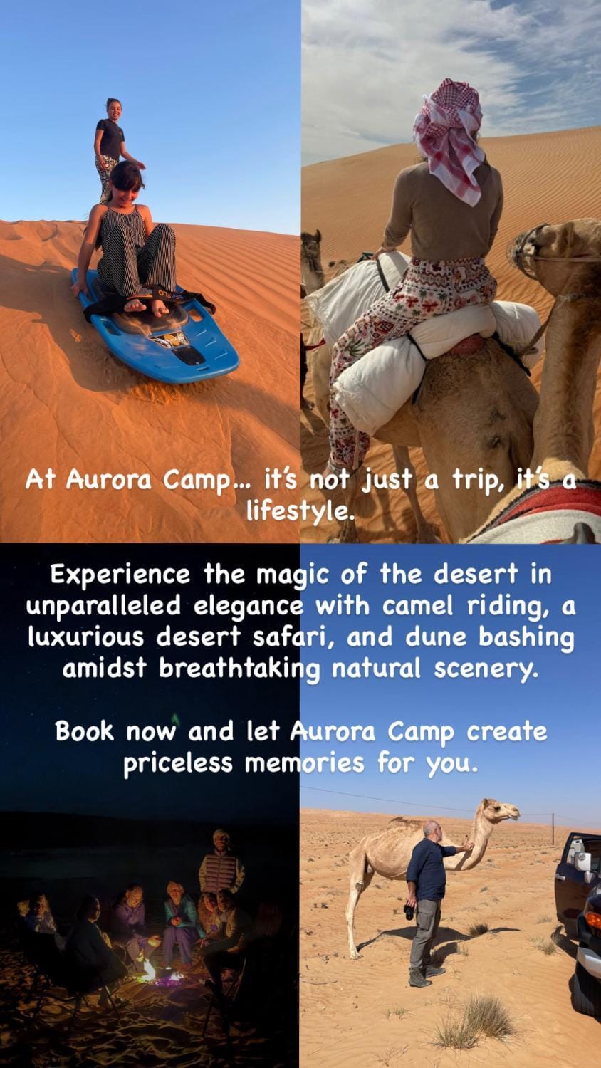 Aurora desert camp Hotel in Oman
