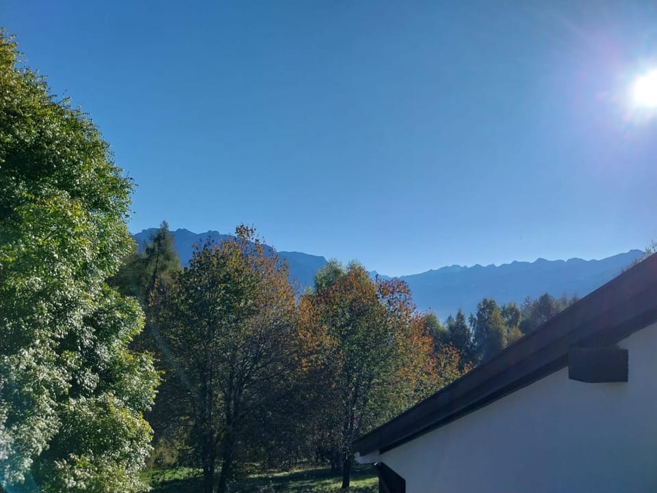 Day, Natural landscape, Balcony/Terrace, Mountain view