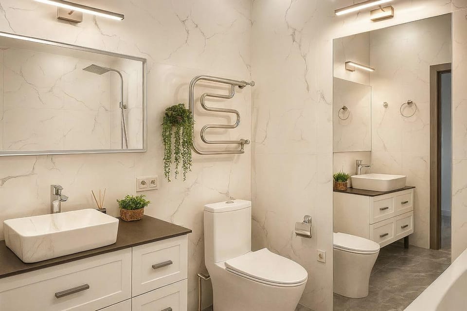 Toilet, Bathroom, bidet, towels