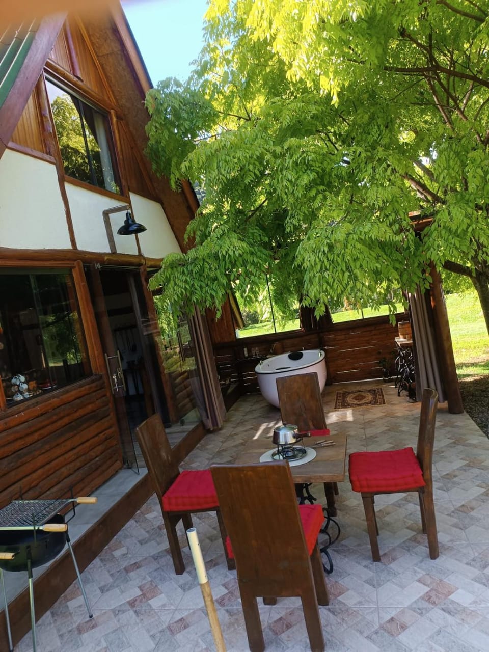 Balcony/Terrace, Seating area, Dining area, Garden view